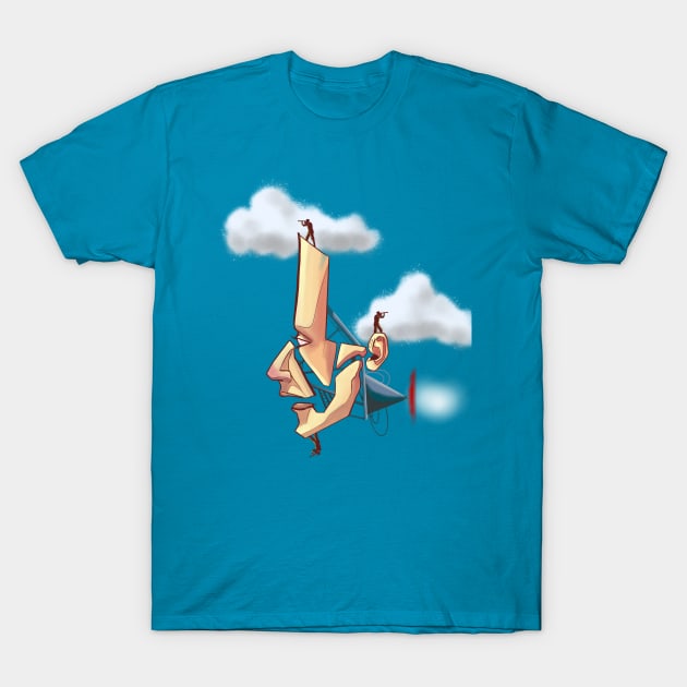 Triple Lookout T-Shirt by Yeti Slang 